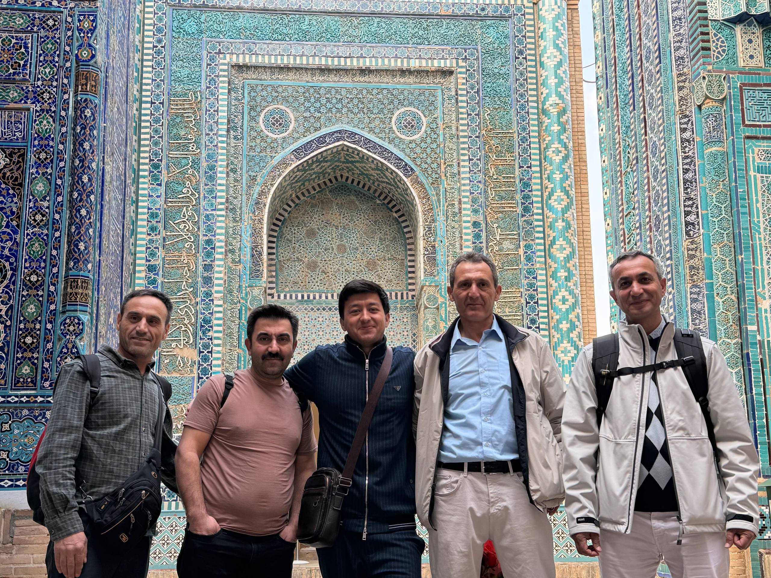 Daniel & Lena traveling in Uzbekistan