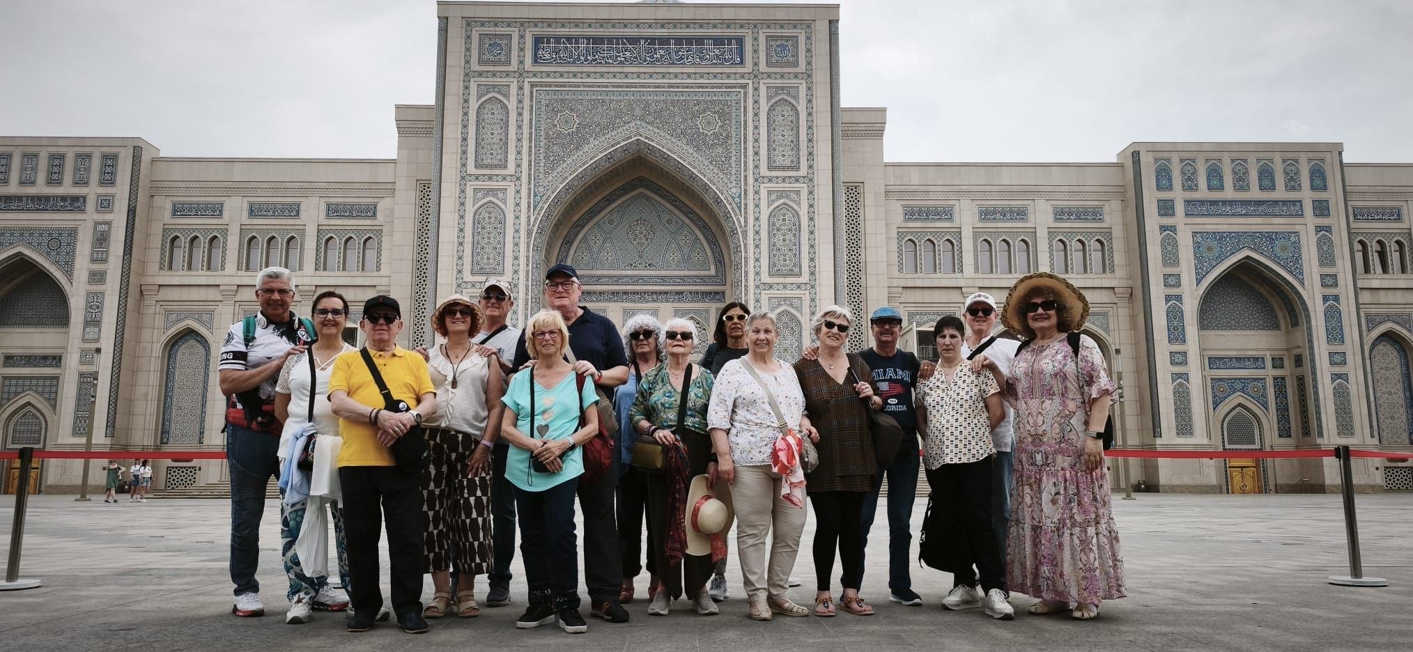 Laura & Luca traveling in Uzbekistan