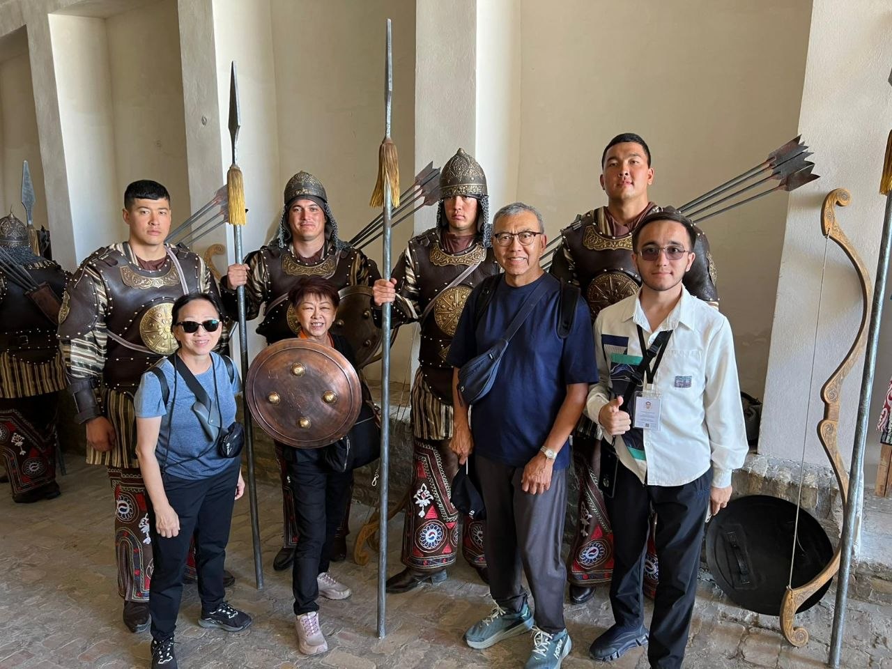 Oliver Van Dijk traveling in Uzbekistan